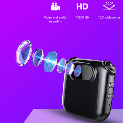 SpyView™ 1080p Mini Camera – Live View & Secure Audio Recording