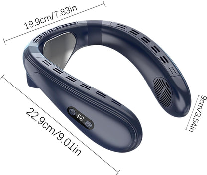 FrostBreeze™ Wearable Fan – Instant Neck & Back Cooling