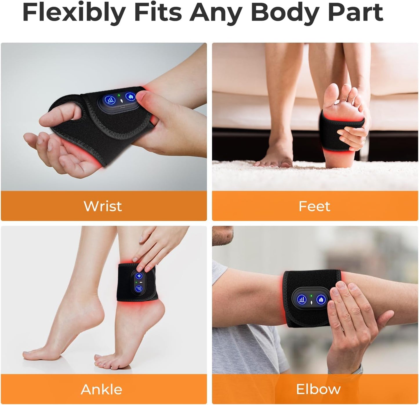 TheraWrap™ Wrist Relief – Red Light Therapy for Pain & Carpal Tunnel