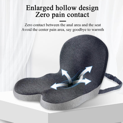 OrthoCloud™ Lumbar Cushion – All-Day Back Relief, Anywhere