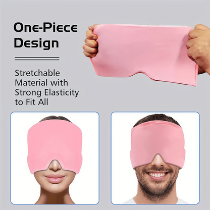 MigraEase™ Relief Cap – Hot & Cold Therapy for Headaches & Stress