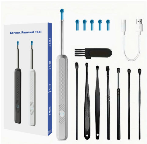 Otocam™ Ear Cleaner – Smart, Safe & Reusable for All Ages