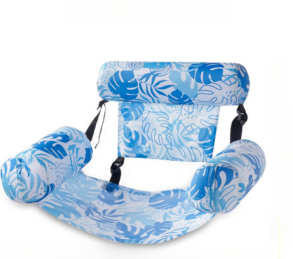 LuxeGreen™ Pool Lounge – Inflatable, Adjustable, Summer Comfort