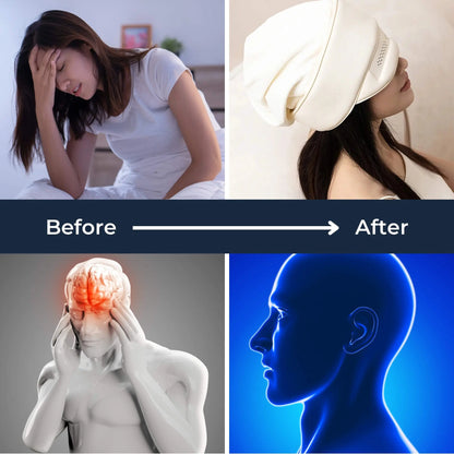 Relaxa360™ Headache Massager – Heat, Cold & Air Compression