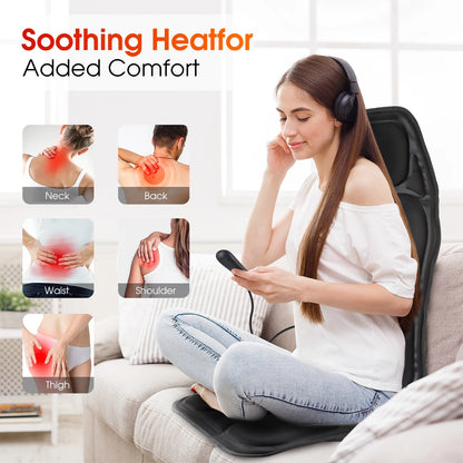 CloudComfort™ Massage Chair – Heated Full-Body Spa Relief Anywhere