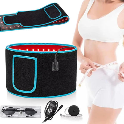 ThermaLight360™ Red Light Belt – Pain Relief, Fat Burn & Skin Renewal