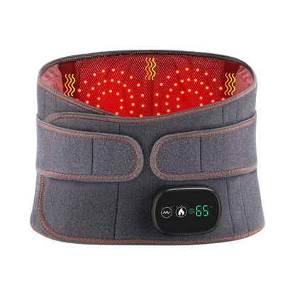 ReliefFlex™ Lumbar Belt – Heated Red Light Back Pain Relief