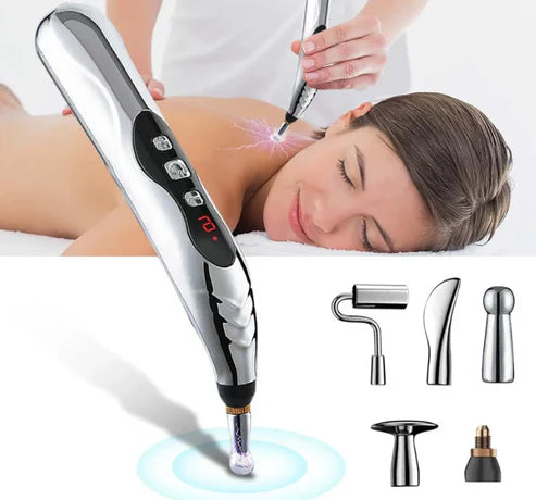 AcuEase™ Massage Pen – Rechargeable, Needle-Free Pain Relief