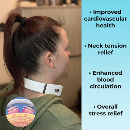 NeuroPulse™ TENS Neck Massager – Pain, Stress & BP Relief